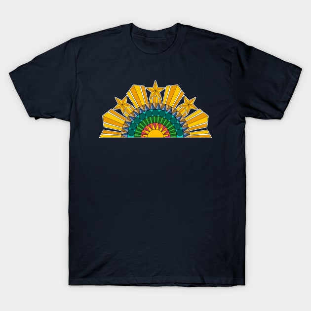 The Sun, The Stars and Culture T-Shirt by Aine Creative Designs